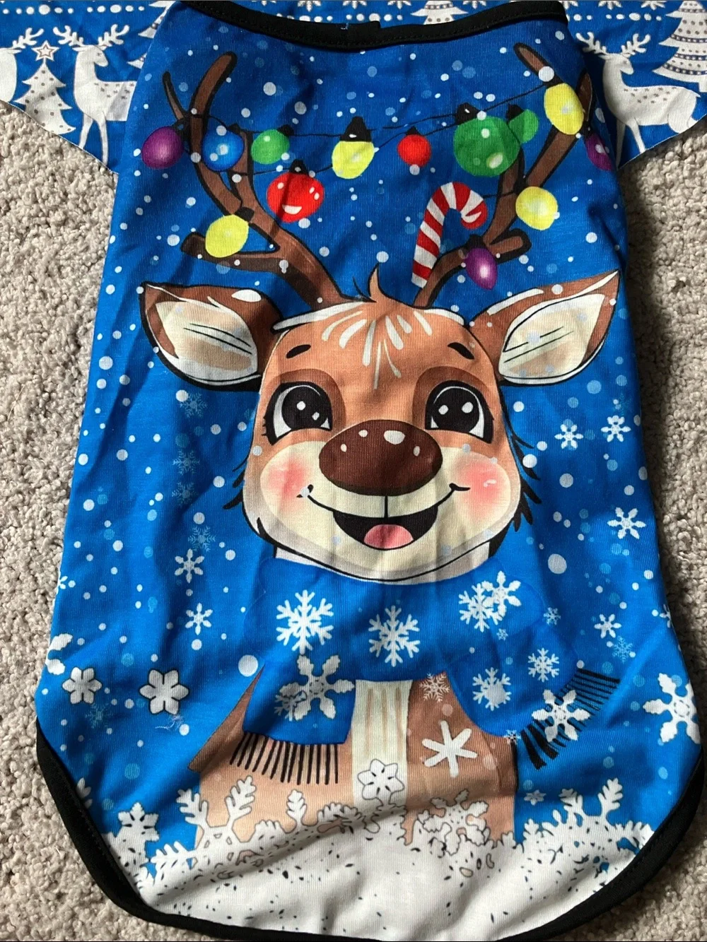 Dog Christmas Outfit Bandana M NWT